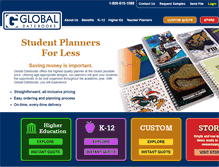 Tablet Screenshot of globaldatebooks.com